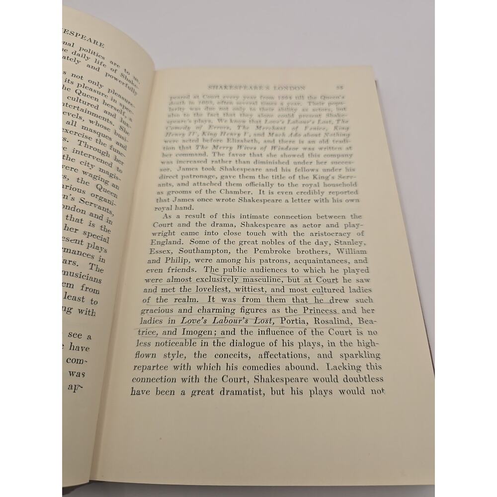 William Shakespeare A Handbook By Thomas Marc Parrott 1955 Hardcover - Picture 8 of 10